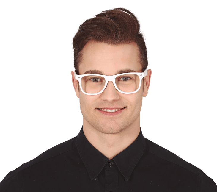 Witte Bril van Fiestas Guirca koop je bij Partywinkel