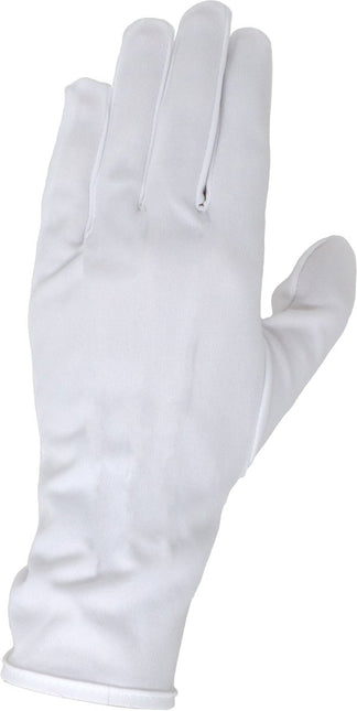 Witte Handschoenen Polyester 24cm van Fiestas Guirca koop je bij Partywinkel