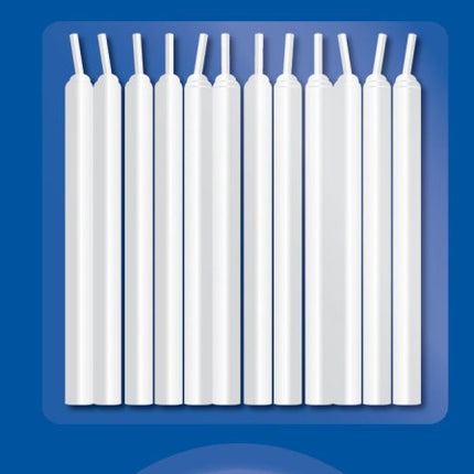 Witte Kaarsjes Houders 6cm 24st van Haza Witbaard koop je bij Partywinkel