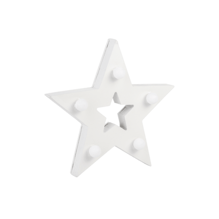 Witte Licht Ster van Paper Dreams koop je bij Partywinkel