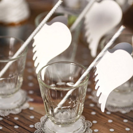 Witte Organza Stof Gouden Stippen 36cm 9m van Partydeco koop je bij Partywinkel