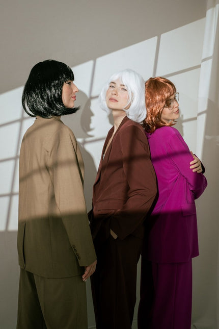 Witte Pruik Cleopatra van Partydeco koop je bij Partywinkel