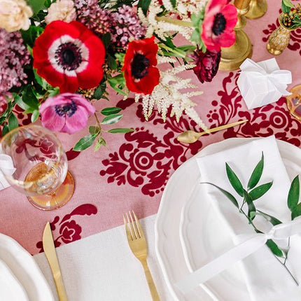 Witte Servetten Stof 35cm 25st van Partydeco koop je bij Partywinkel