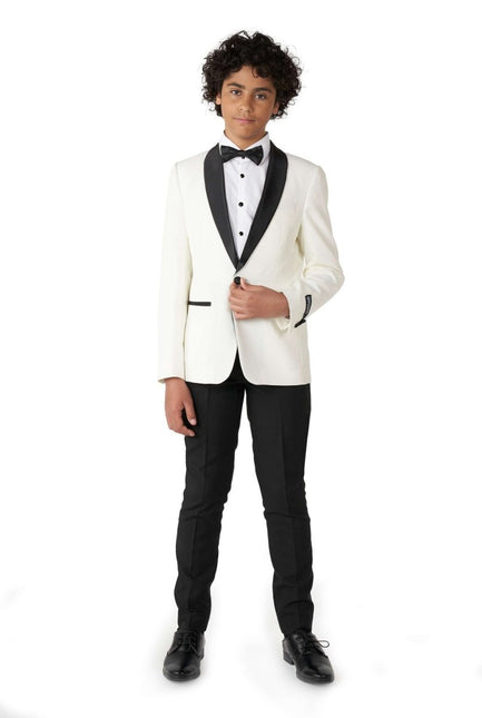 Witte Smoking Jongen Tiener OppoSuits van OppoSuits koop je bij Partywinkel