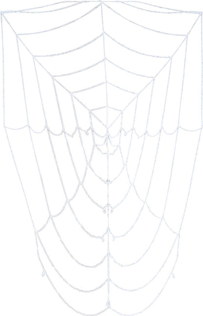 Witte Spinnenweb 2,1m van Fiestas Guirca koop je bij Partywinkel