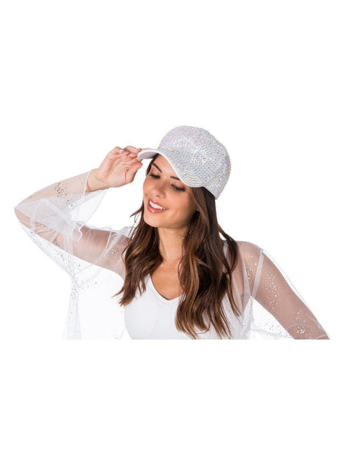 Witte Strass Pet One Size van CHAKS koop je bij Partywinkel