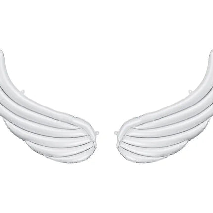 Witte Vleugels Folie 5,6m van Partydeco koop je bij Partywinkel