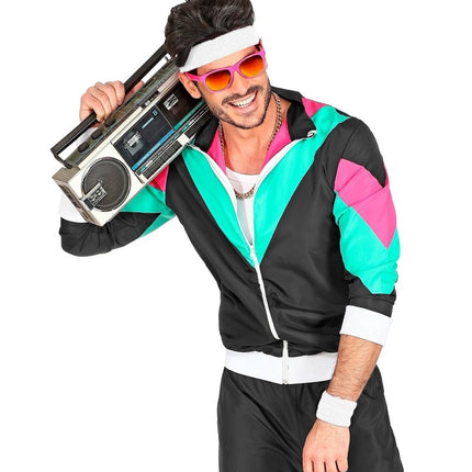 Witte Zweetbandjes 2 delig van Widmann koop je bij Partywinkel