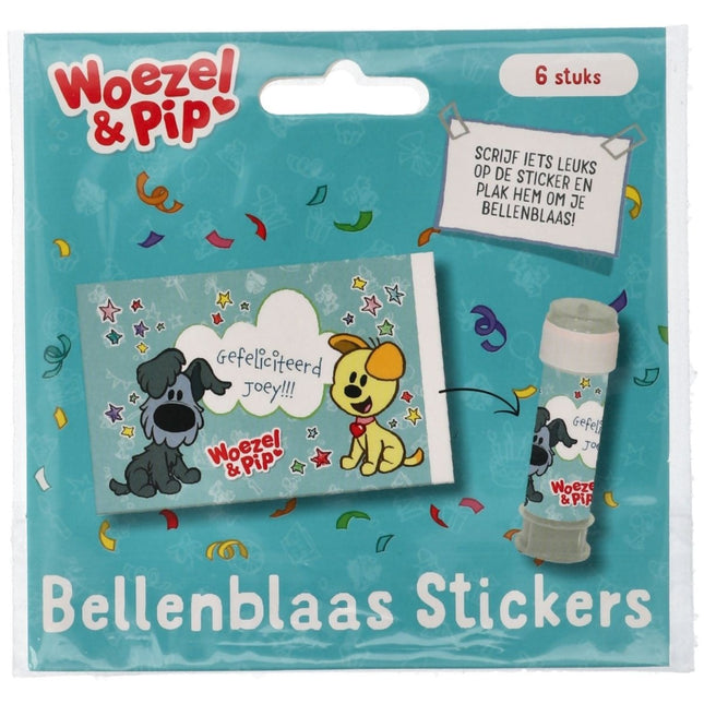 Woezel En Pip Bellenblaas 6st van Folat koop je bij Partywinkel