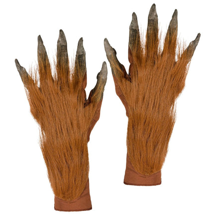 Wolf Handschoenen Bruin van Widmann koop je bij Partywinkel