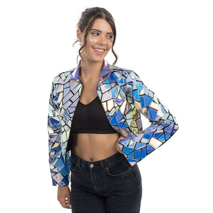 Holografisch Jasje Dames