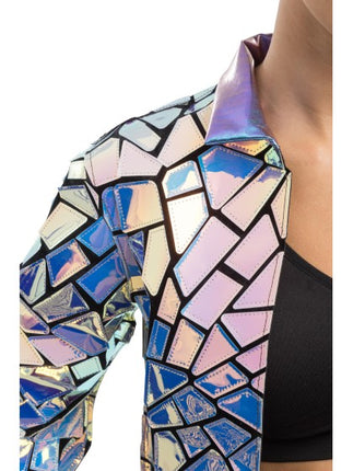 Holografisch Jasje Dames