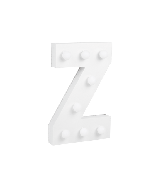 Z Licht Letter 16,5cm van Paper Dreams koop je bij Partywinkel