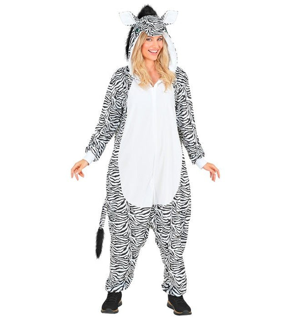 Zebra Pluche Kostuum van Widmann koop je bij Partywinkel