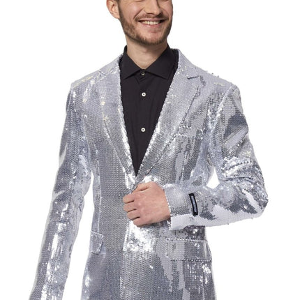 Zilver Pak Pailletten van Suitmeister koop je bij Partywinkel