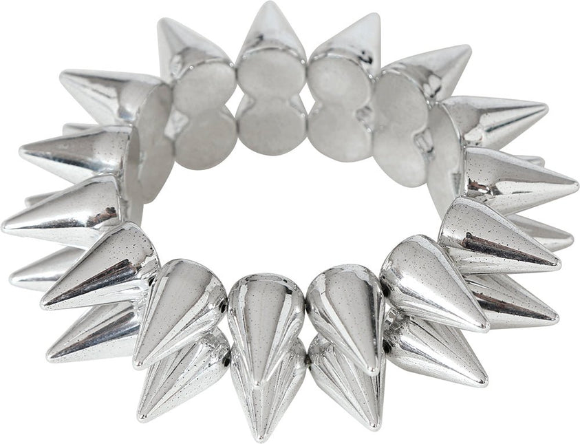 Zilveren Armband Punk van Fiestas Guirca koop je bij Partywinkel