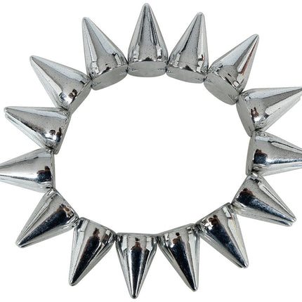 Zilveren Armband Punk van Fiestas Guirca koop je bij Partywinkel