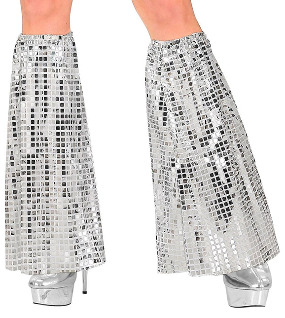 Zilveren Beenwarmers Pailletten van Widmann koop je bij Partywinkel