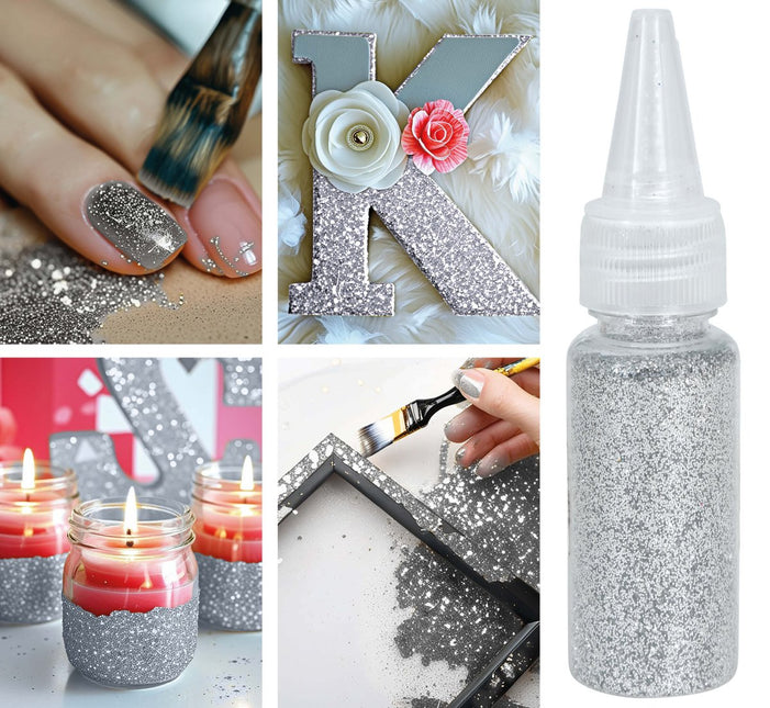 Zilveren Glitters Biodegradable 10gr van Fiestas Guirca koop je bij Partywinkel