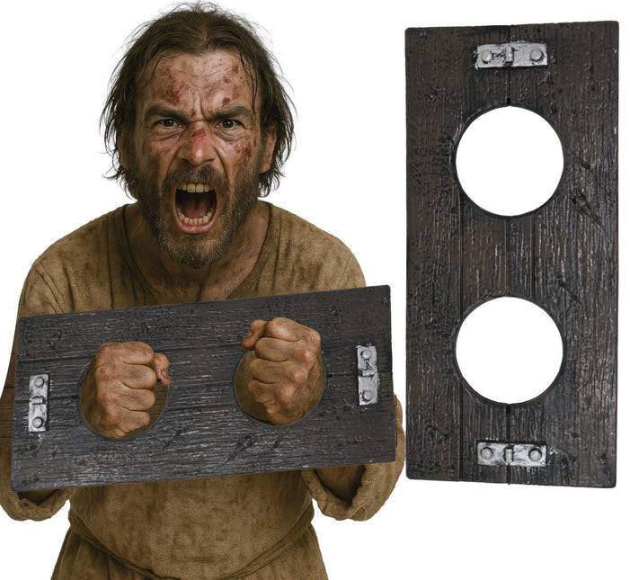 Zilveren Handboeien 40cm van Fiestas Guirca koop je bij Partywinkel