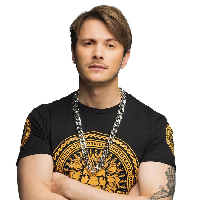 Zilveren Ketting van Boland koop je bij Partywinkel