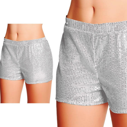 Zilveren Korte Broek van Fiestas Guirca koop je bij Partywinkel