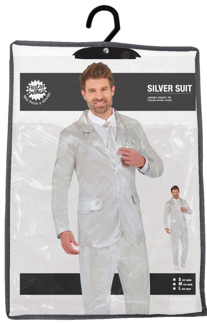 Zilveren Kostuum Heren van Fiestas Guirca koop je bij Partywinkel