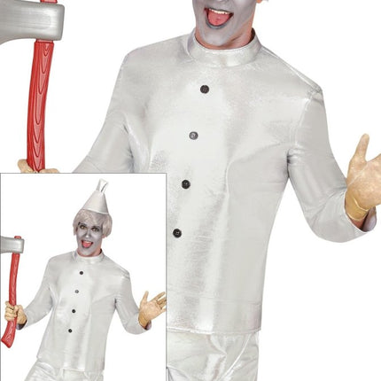 Zilveren Kostuum Heren Tin Man van Fiestas Guirca koop je bij Partywinkel