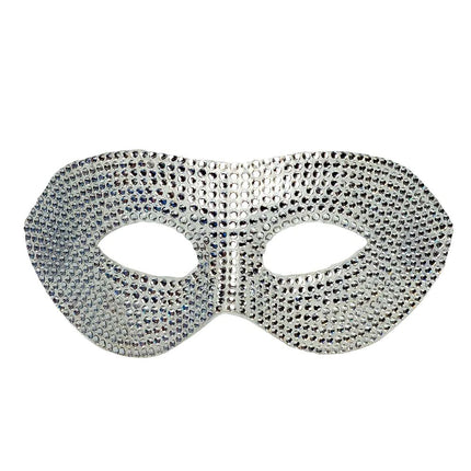 Zilveren Oogmasker Diamanten van Boland koop je bij Partywinkel