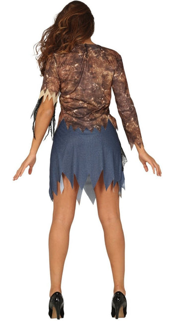Zombie Halloween Kostuum Dames L van Fiestas Guirca koop je bij Partywinkel
