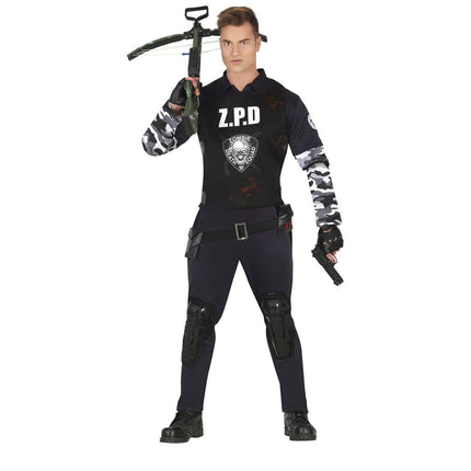 Zombie jager Halloween Kostuum Heren van Fiestas Guirca koop je bij Partywinkel