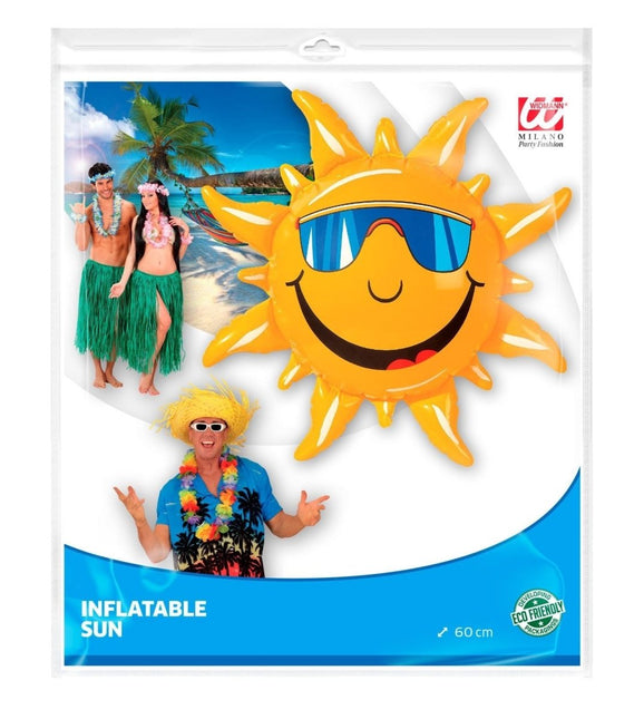 Zon Opblaas 60cm van Widmann koop je bij Partywinkel
