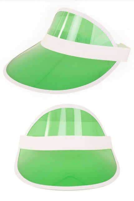 Zonneklep groen van PartyXplosion koop je bij Partywinkel