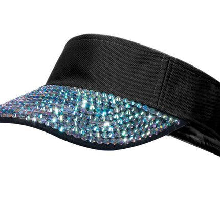 Zwarte Zonneklep Steentjes van Wilbers & Wilbers koop je bij Partywinkel