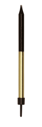 Zwart Gouden Kaarsen Dip-Dyed 9,5cm 12st van WeFiesta koop je bij Partywinkel