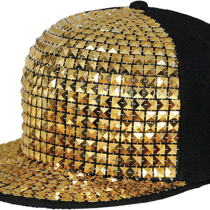 Zwart Gouden Pet van Fiestas Guirca koop je bij Partywinkel