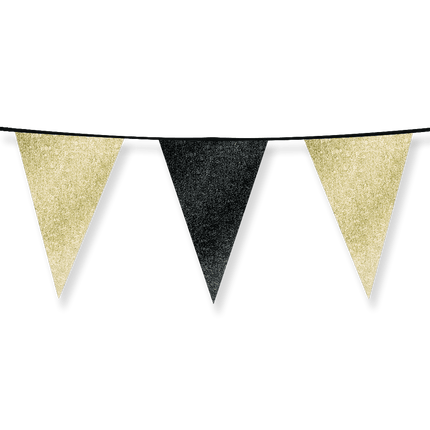 Zwart Gouden Slinger 6m van Paper Dreams koop je bij Partywinkel