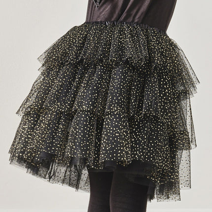 Zwart Gouden Tutu Meisje van Ginger Ray koop je bij Partywinkel