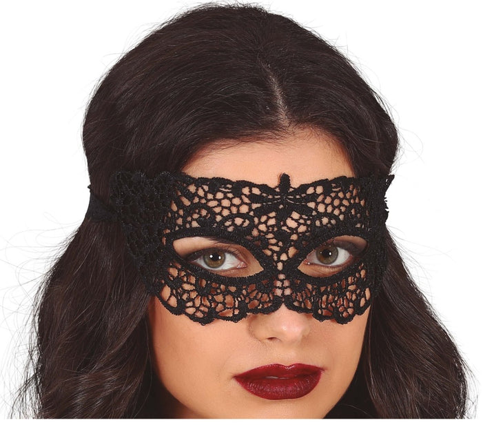 Zwart Oogmasker Motief van Fiestas Guirca koop je bij Partywinkel