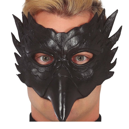 Zwart Oogmasker Uil van Fiestas Guirca koop je bij Partywinkel