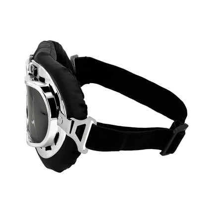 Zwarte Accessoireset Piloot 2 delig van Boland koop je bij Partywinkel