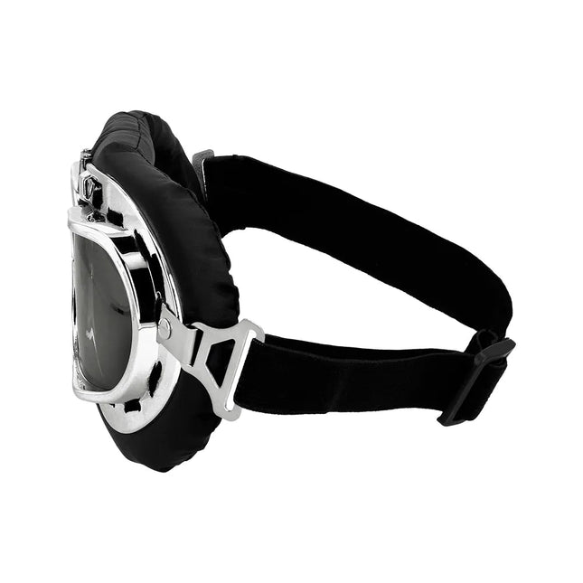 Zwarte Accessoireset Piloot 2 delig van Boland koop je bij Partywinkel