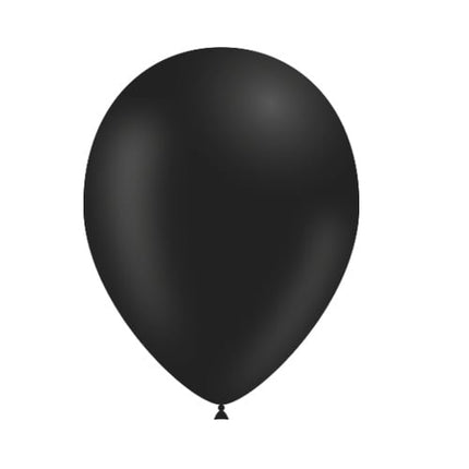 Zwarte Ballonnen 25cm 10st van Balloonia koop je bij Partywinkel