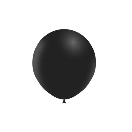 Zwarte Ballonnen 45cm 25st van Balloonia koop je bij Partywinkel