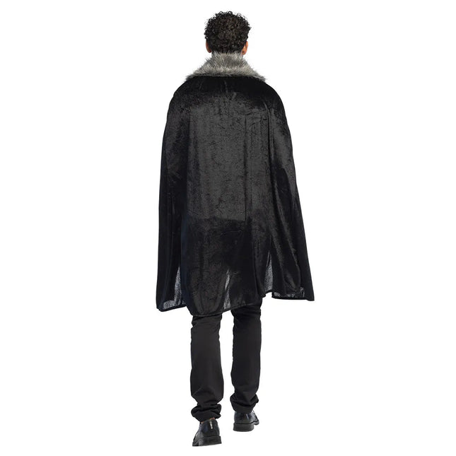 Zwarte Cape Bondkraag van Boland koop je bij Partywinkel