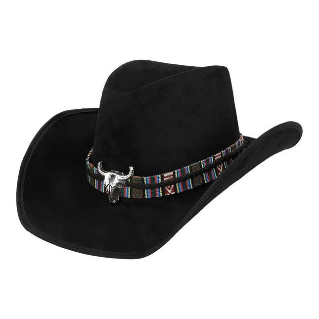 Zwarte Cowboy Hoed Luxe van Boland koop je bij Partywinkel