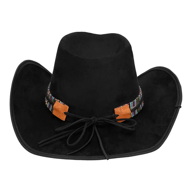 Zwarte Cowboy Hoed Luxe van Boland koop je bij Partywinkel