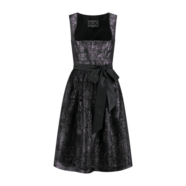 Zwarte Dirndl Jurk Oktoberfest Dames Kant van Haus Huberts koop je bij Partywinkel