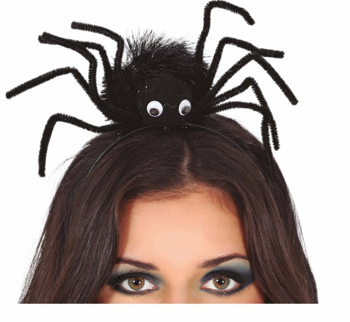 Zwarte Haarband Spin van Fiestas Guirca koop je bij Partywinkel