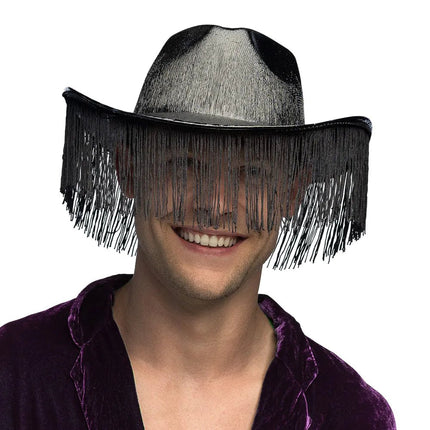 Zwarte Hoed Franjes van Boland koop je bij Partywinkel